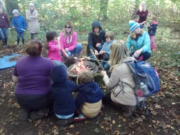 Safe Campfire Cooking with the Freelance Ranger at Castle Kennedy Gardens
