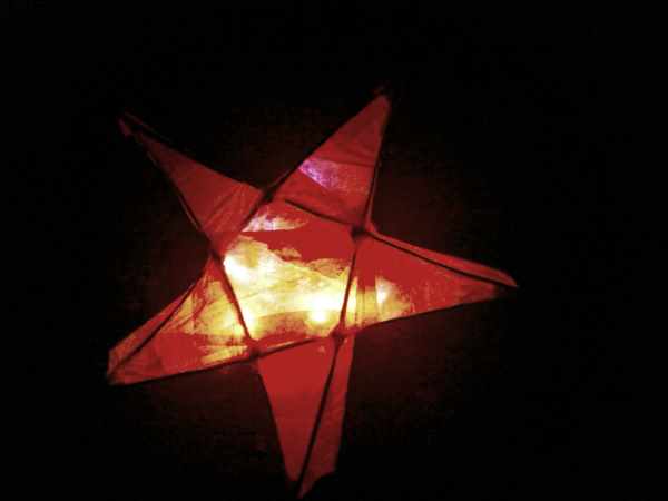 Dark Sky Rangers love being out after dark andwe use red lights like this lantern to keep our dark adapted night vision