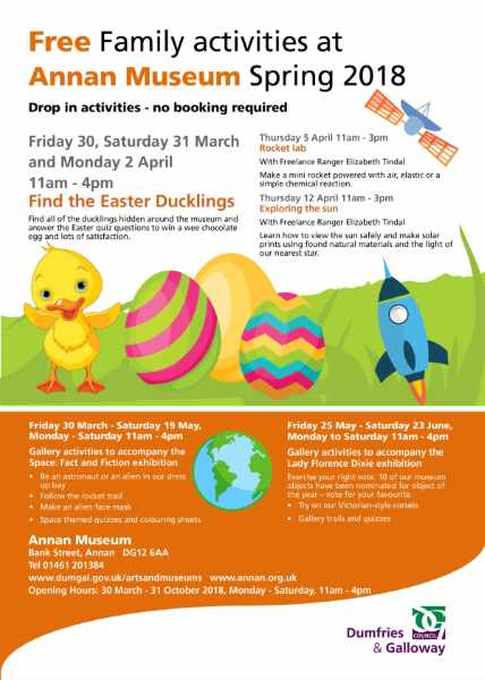 Easter activities poster